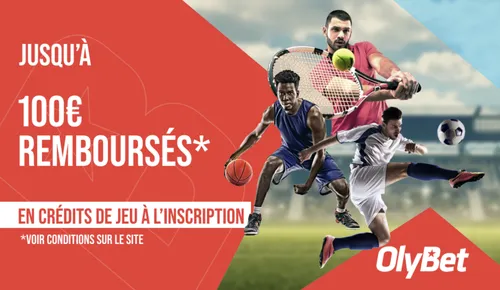 Bonus de bienvenue Olybet : jusqu’à 100 € en freebets avec le code OLYUSA