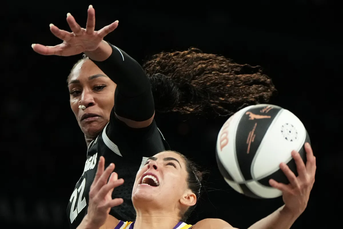 A'ja Wilson avec les Aces