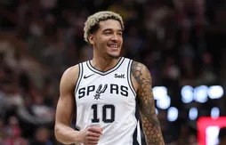 Accident de voiture sans conséquence pour Jeremy Sochan