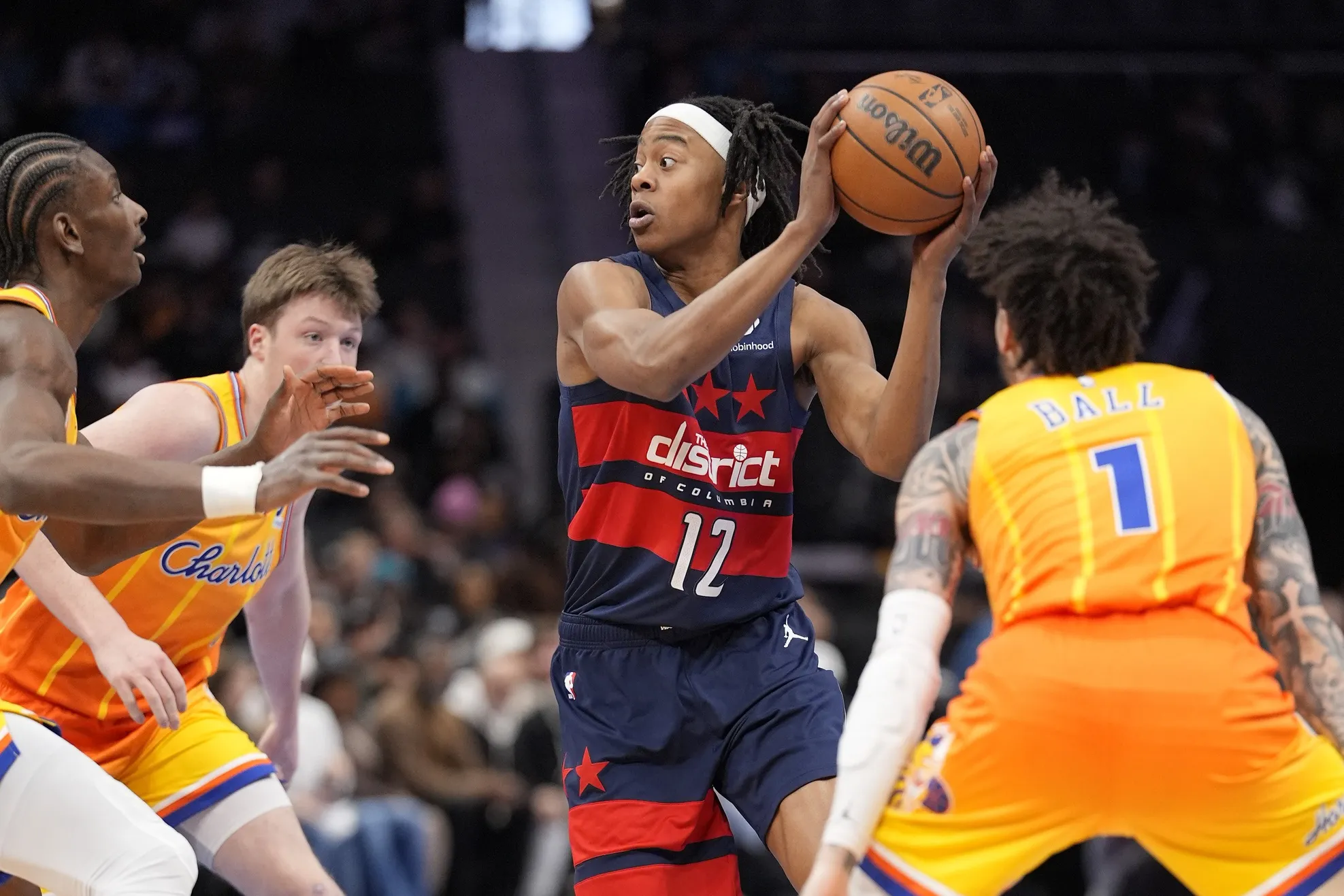 Tre Johnson et les Wizards