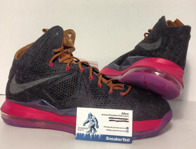 Nike LeBron X Denim