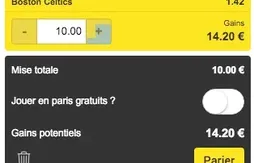 [Pronos NBA] Misez sur la bonne série des Celtics