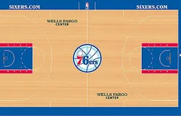 Un nouveau parquet pour les Sixers