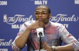 Russell Westbrook à Paris le 26 juin
