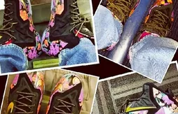 Nike : LeBron James a le pied fleuri