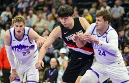 Débuts très timorés pour Yang Hansen avec les Blazers