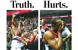 Les images et les réactions au buzzer beater annulé de Paul Pierce