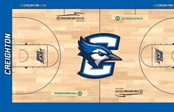 Opération « relooking » pour le logo et le parquet de Creighton