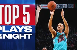 Le Top 5 de la nuit | Bilal Coulibaly combine avec les Thompson