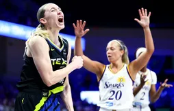 Paige Bueckers (29 points) rate le tir de la gagne face aux Sparks