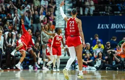 A’ja Wilson signe un nouveau récital à 45 points face au Sun