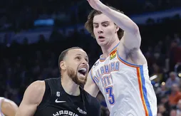 Quand Josh Giddey fait de l’ombre à Stephen Curry