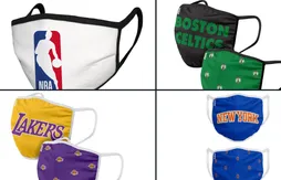 Covid-19 : la NBA commercialise des masques de protection aux couleurs des franchises