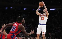 Avec Evan Fournier comme meilleur marqueur, les Knicks dominent les Pistons