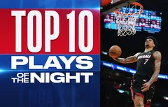 Le Top 10 de la nuit | LeBron James a encore sorti le scotch