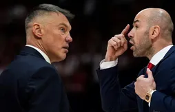 Anciens coéquipiers, Vassilis Spanoulis et Sarunas Jasikevicius s’affrontent désormais comme coachs