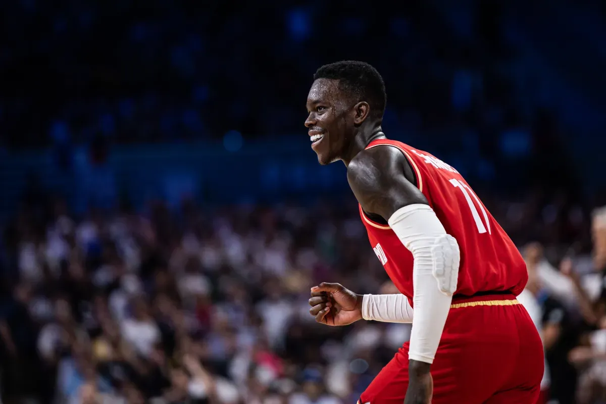 Dennis Schröder avec l'Allemagne lors des JO 2024