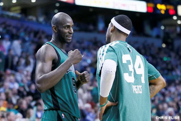 Kevin Garnett et Paul Pierce
