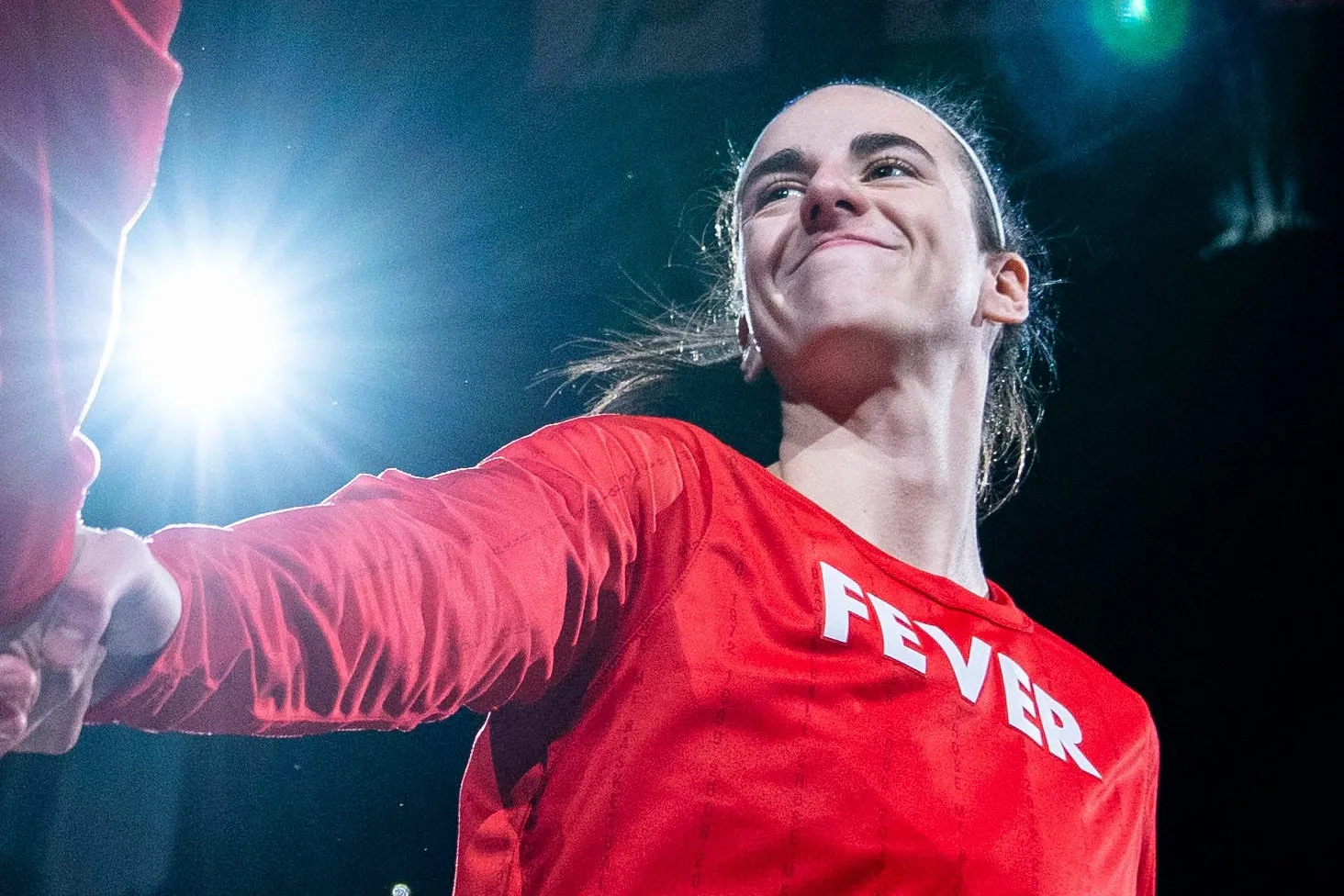 Caitlin Clark avec l'Indiana Fever