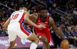 Zion Williamson beaucoup trop puissant pour les pauvres Pistons
