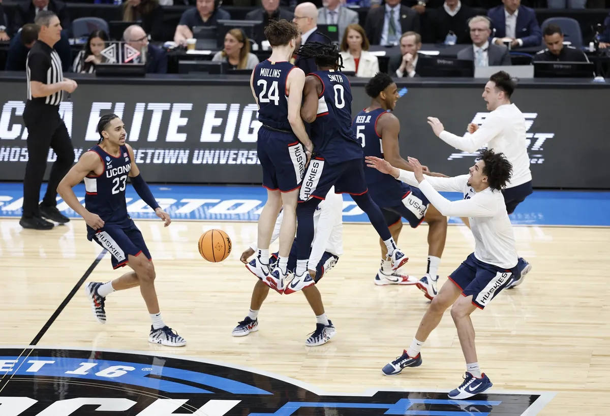 Connecticut contre Duke lors de la March Madness