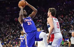 Les Sixers se promènent face aux Wizards : +45 !