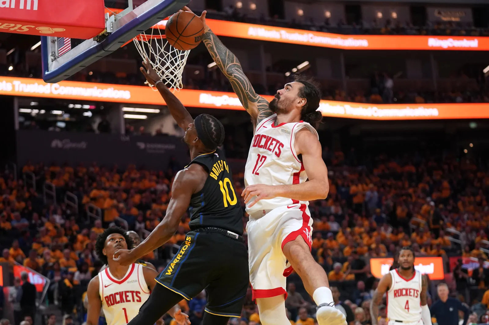 rockets warriors