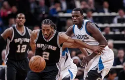 Kawhi Leonard et LaMarcus Aldridge renversent les Wolves
