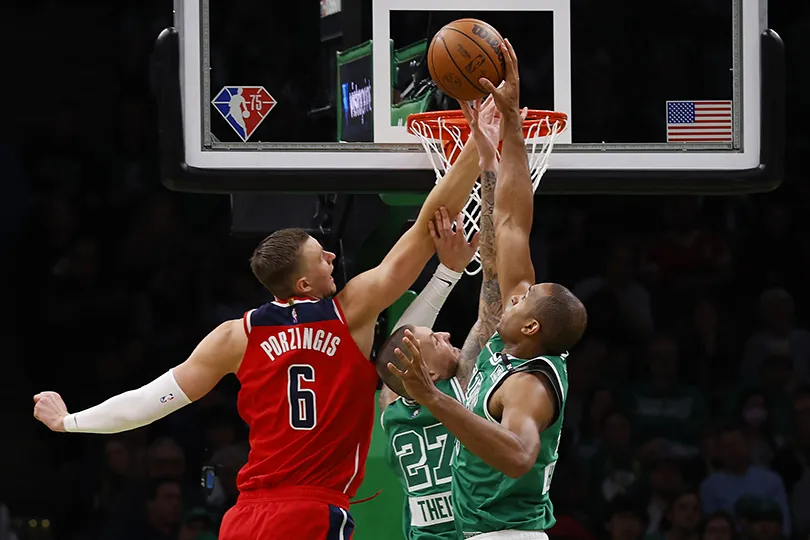 Kristaps Porzingis aux Celtics