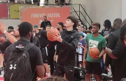 Le passage éclair de LaMelo LaFrance Ball à Paris