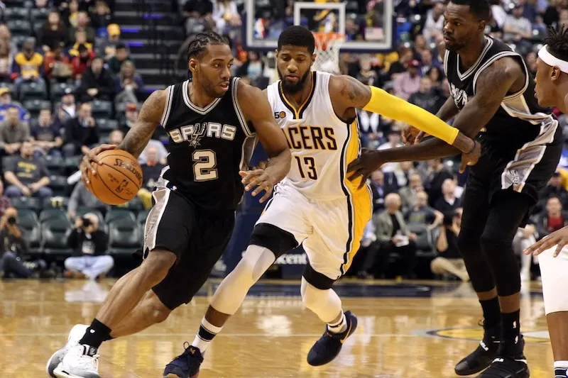 Les coéquipiers de Kawhi Leonard (32pts, 6rbds) s'imposent sur le parquet des Pacers