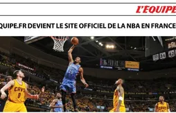 L’Equipe.fr devient le site officiel de la NBA en France