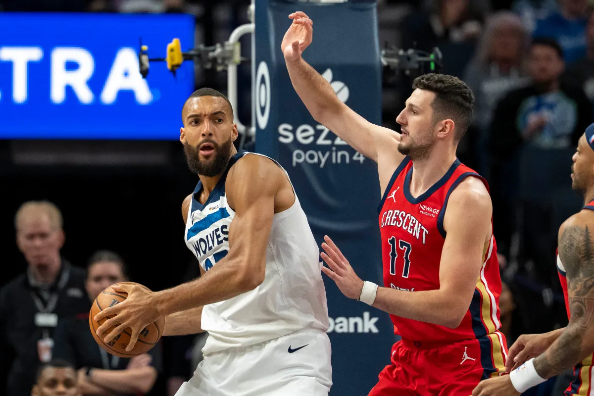 Rudy Gobert et les Wolves