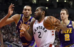 Kawhi Leonard (45 points) envoie valser le Jazz