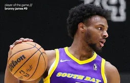 Avec 39 points, Bronny James explose son record en G-League !