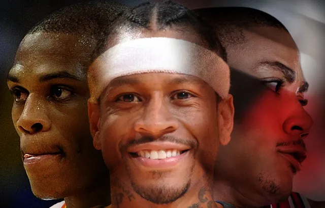 Allen Iverson et ses "enfants"