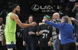 Les adieux de Karl-Anthony Towns à “la famille des Wolves”