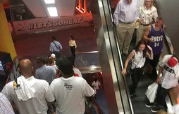Des dizaines de “fans” du Heat refoulés devant la salle après être sortis au 4e quart-temps