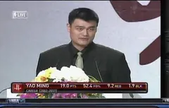 Yao Ming confirme l’arrêt de sa carrière