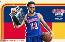 Les Warriors fêtent les 75 ans de la NBA avec un nouveau logo et un nouveau maillot