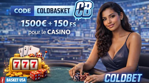 Code promo Coldbet casino : 1500 € de bonus et 150 free spins sur quatre dépôts.