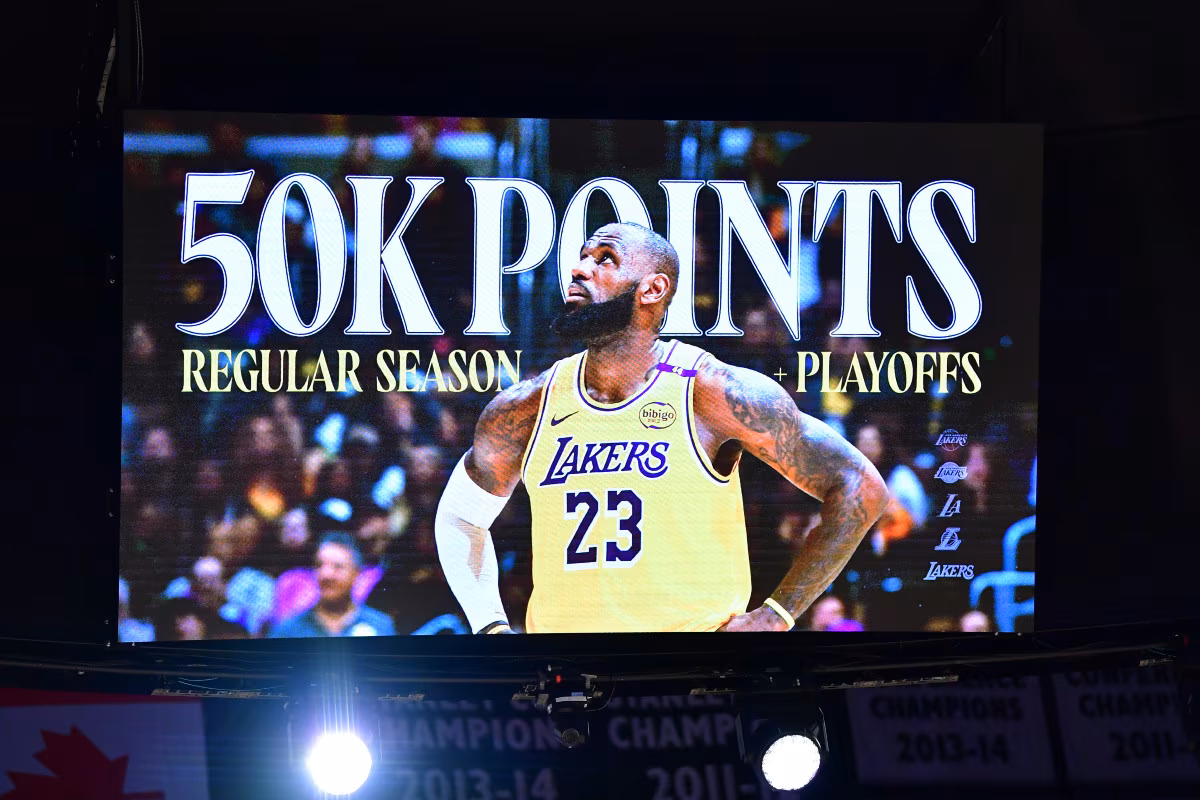 LeBron James atteint les 50 000 points en carrière