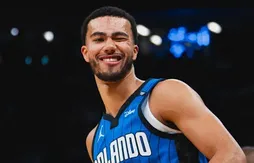 Caleb Houstan à la relance chez les Hawks