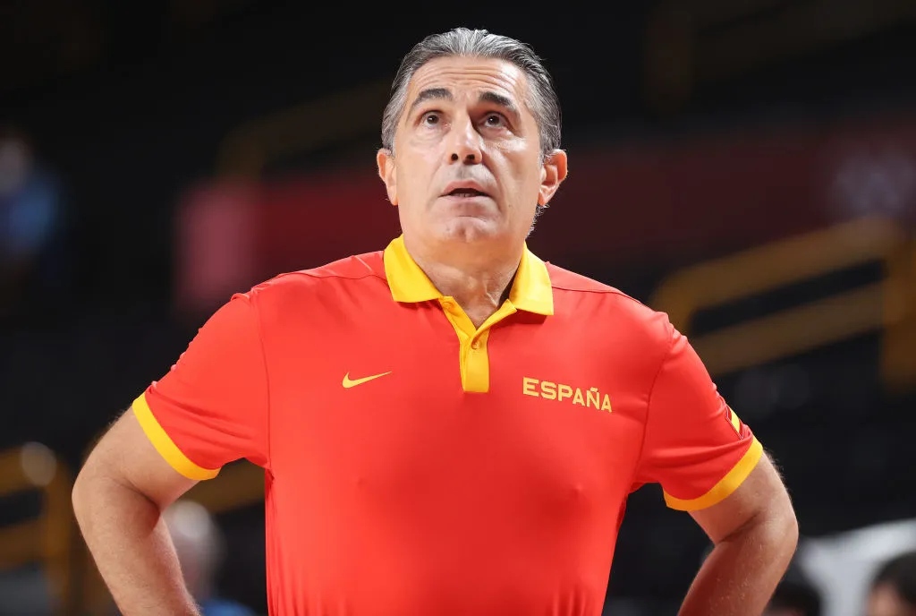 Sergio Scariolo avec l'Espagne