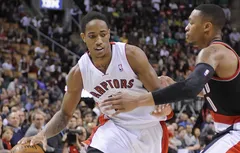 Damian Lillard triste pour son pote DeMar DeRozan