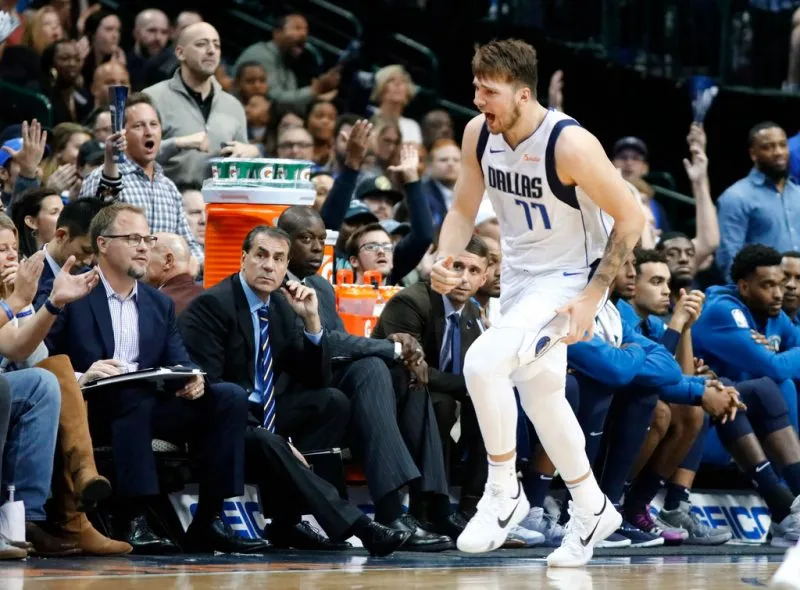 Luka Doncic avec les Mavericks