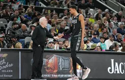 Puni par Gregg Popovich, Victor Wembanyama apprécie les menaces