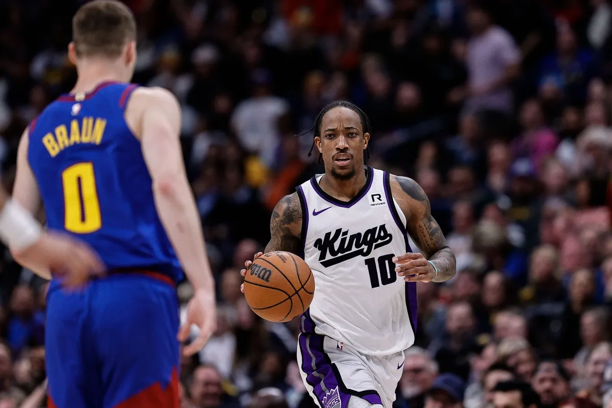 DeMar DeRozan avec les Kings