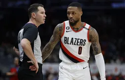 Damian Lillard très remonté contre l’arbitrage à Detroit