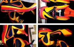 Un gamin offre des LeBron IX customisées à LeBron James pendant sa tournée en Chine